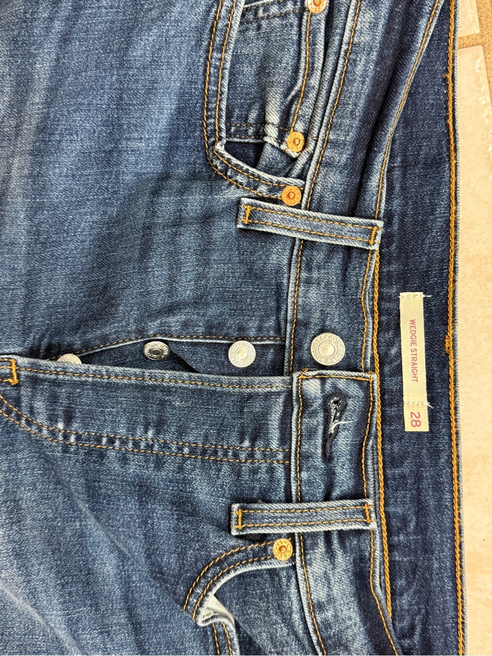 Women’s Levi’s Straight Leg jeans